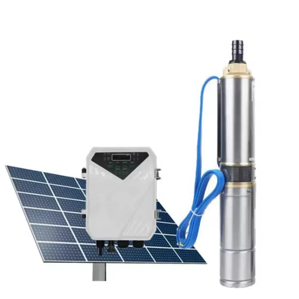 Kit de pompage solaire immergé (photo non contractuelle)